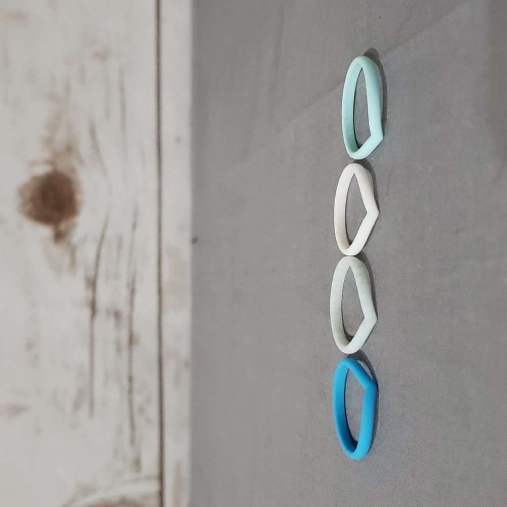 Thunderfit Womens Silicon Rings - Size 8 NWOT